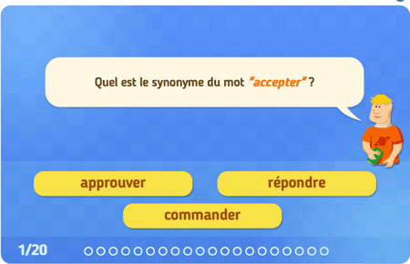 Les synonymes niv 1 