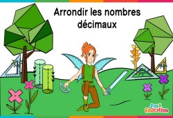 Arrondir les nombres décimaux - Ce2 - Cm1 - Cm2 - Vidéo La Fée des Maths