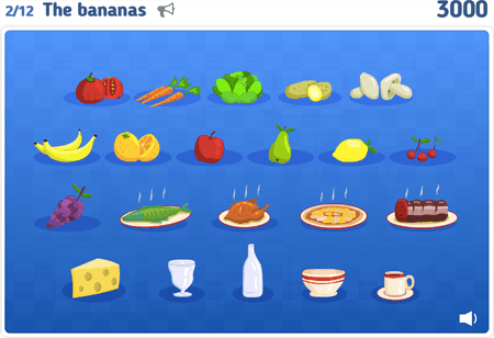 Food and drinks lvl 1 