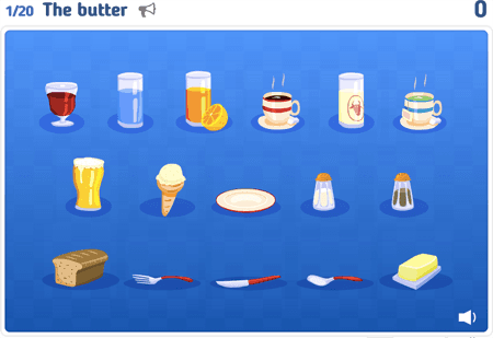Food and drinks lvl 2