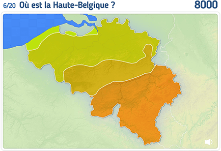 Géographie physique de Belgique niv 1