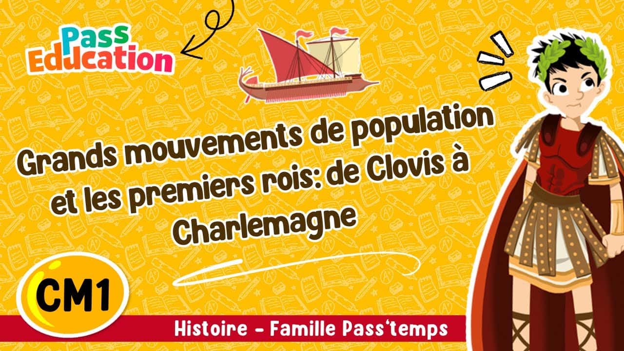 Grands mouvements de population et les premiers rois: de Clovis à Charlemagne - Famille Pass'temps