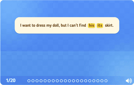 His, her, its or their?