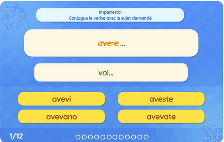 Imperfetto: Essere e avere