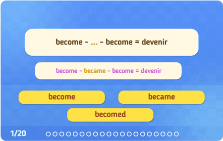 Irregular verbs lvl2