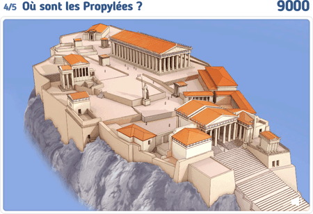 Jeu : L'Acropole d'Athènes