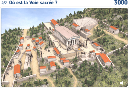 Jeu : Le sanctuaire de Delphes