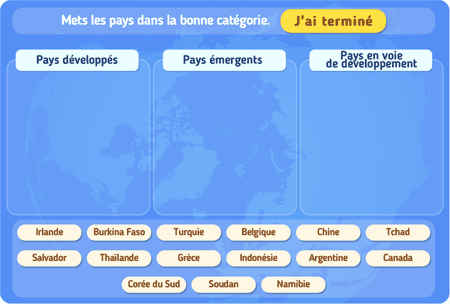 Jeu : Quel niveau de développement ?
