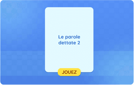 Le parole dettate 2