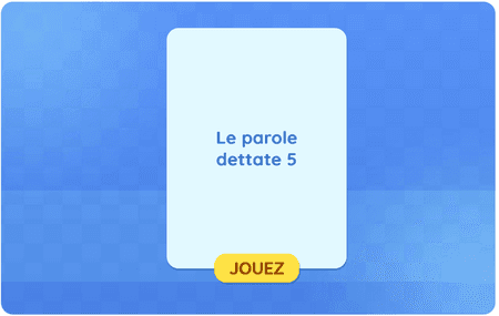 Le parole dettate 5