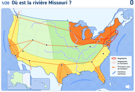 Le territoire des USA