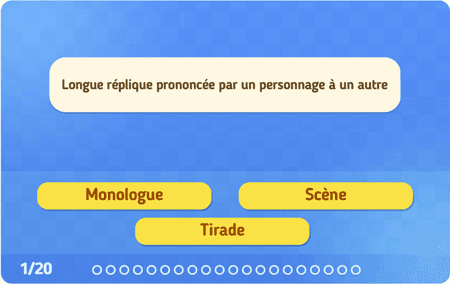 Le vocabulaire d'analyse littéraire niv 2