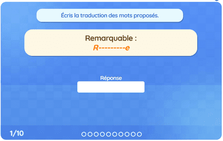 Les adjectifs (à écrire) niv 2