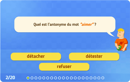 Les antonymes niv 1 