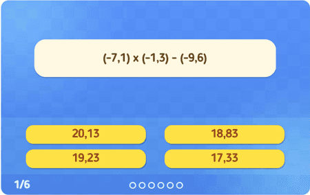 Les décimaux niv 10 : calculs complexes