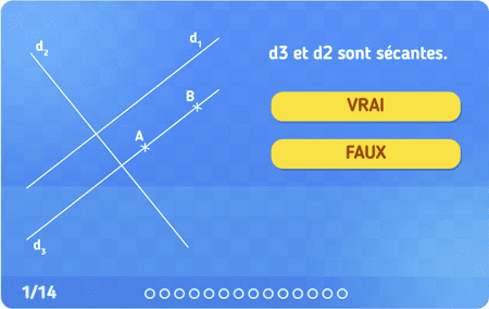 Les droites et segments niv 1