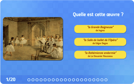 Les grands peintres niv 3