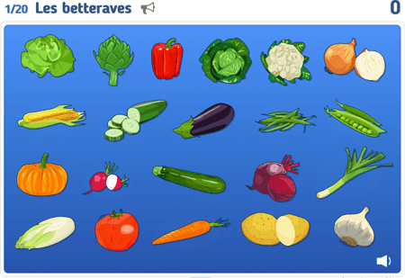 Les légumes 