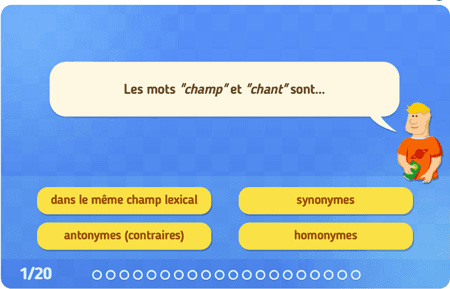 Les liens entre les mots 