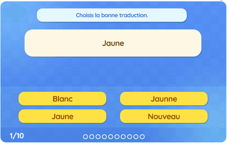 Les mots usuels niv 1