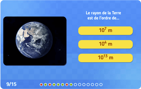 Les ordres de grandeur