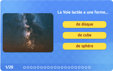 L'univers niv 1 : quiz