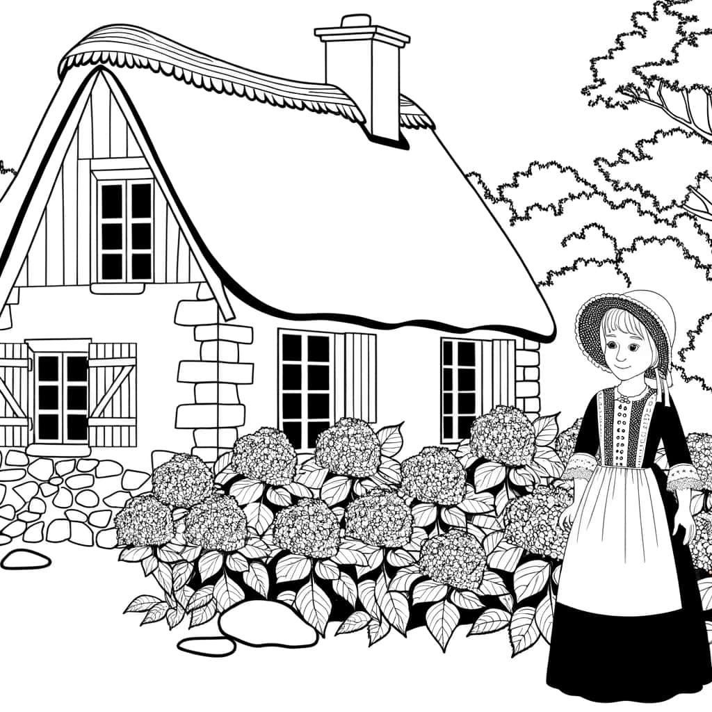 Maison bretonne traditionnelle