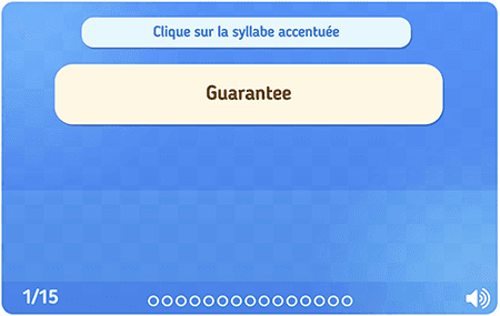 Où est l'accent tonique ? (verbes)