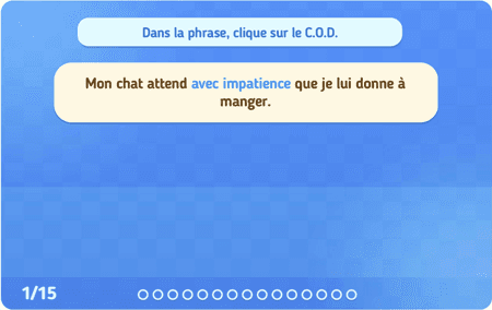 Où est le C.O.D ?