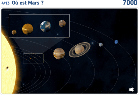 Où sont les planètes ? 
