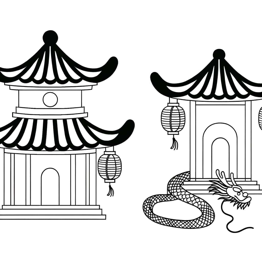 Pagodes chinoises