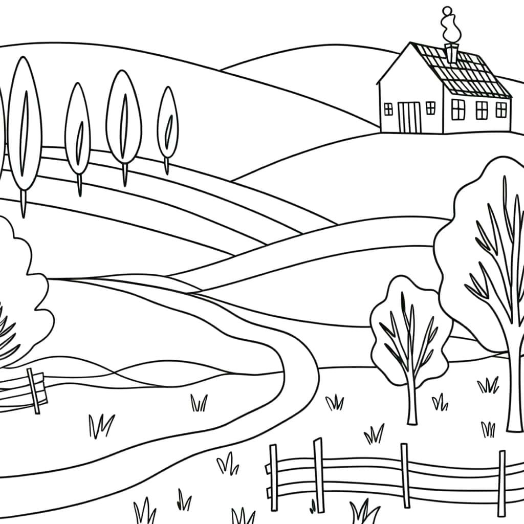 Paysage champêtre