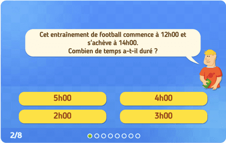 Petits problèmes de durées niv 1 