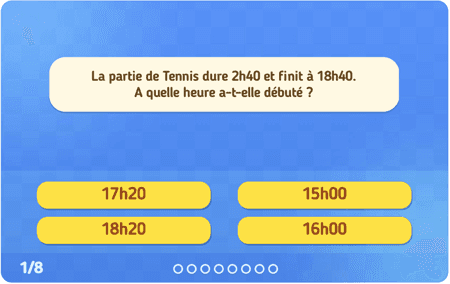 Petits problèmes de durées niv 5