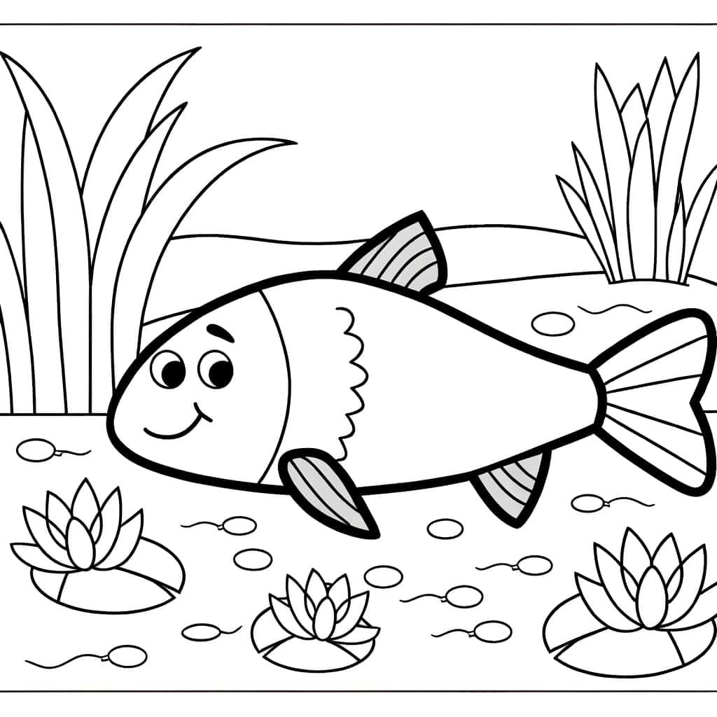 Poisson dans l'eau