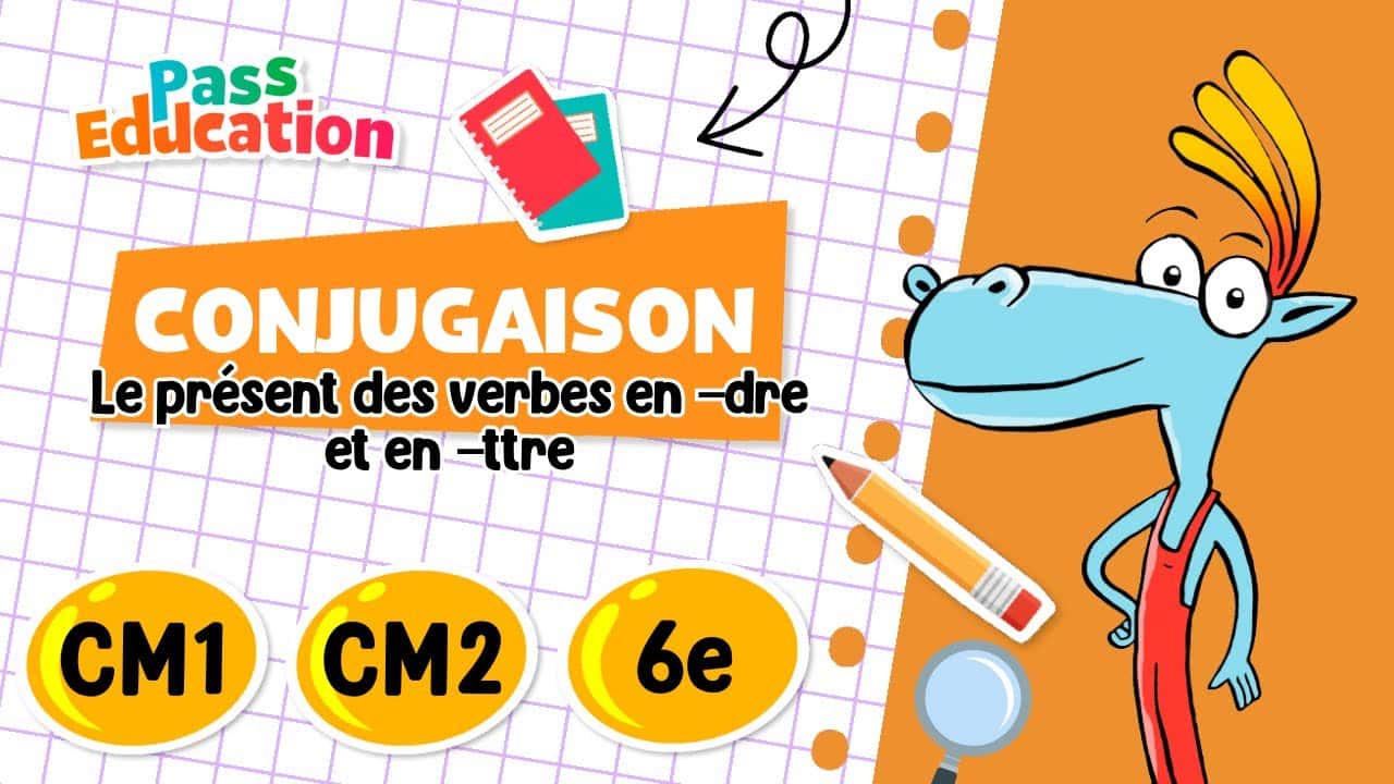 Présent des verbes en, dre et en, ttre
