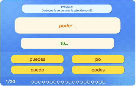 Presente : Verbos modales