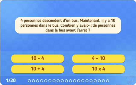Quelle opération utiliser ? niv 2 