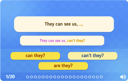Question tags lvl 2