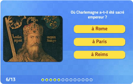 Quiz : Charlemagne