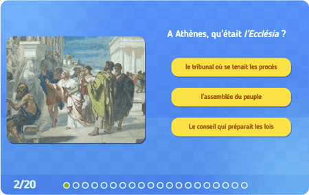 Quiz : Être citoyen à Athènes au Ve siècle