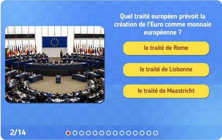 Quiz : la construction européenne niv 1 