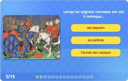 Quiz : La féodalité