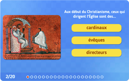 Quiz : La naissance du Christianisme