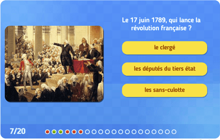Quiz : La Révolution et l'Empire