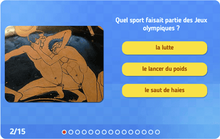 Quiz : Le sanctuaire d'Olympie