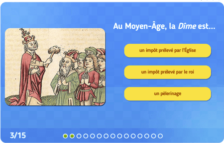Quiz : L'Église en Occident