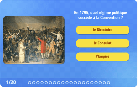 Quiz : Les libertés et la Révolution