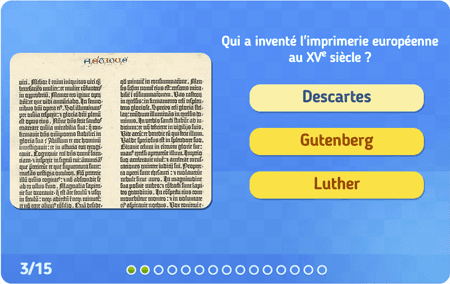 Quiz : L'essor des sciences aux XVIe et XVIIe s.