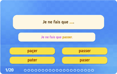 S, SS, C, Ç, SC ou TI ? 